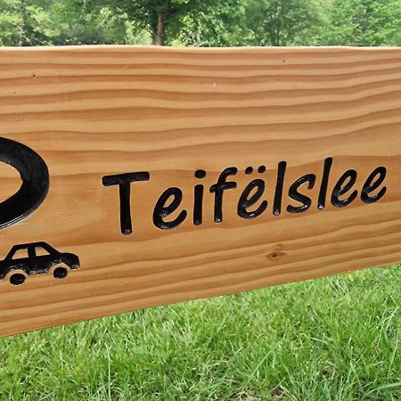 Chalet Teifelslee Goebelsmuhle Bagian luar foto