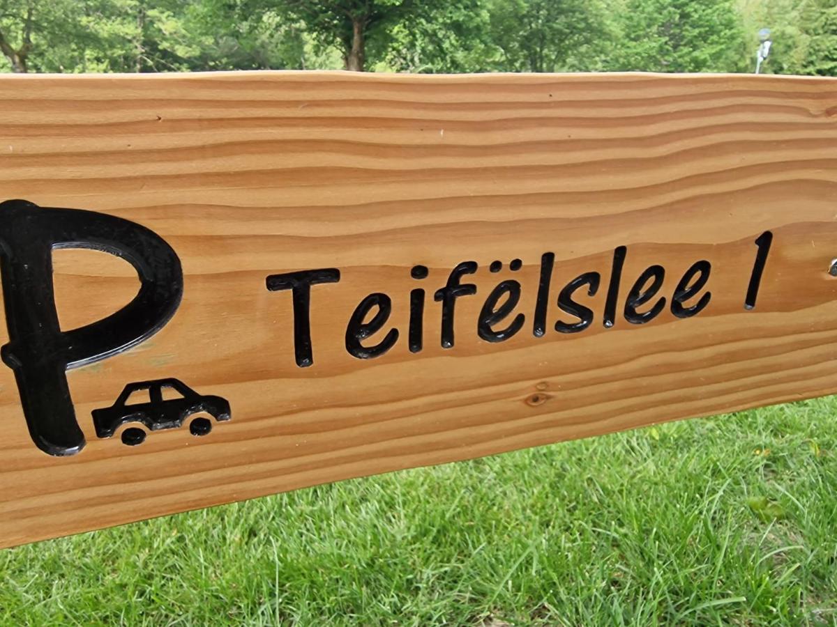 Chalet Teifelslee Goebelsmuhle Bagian luar foto